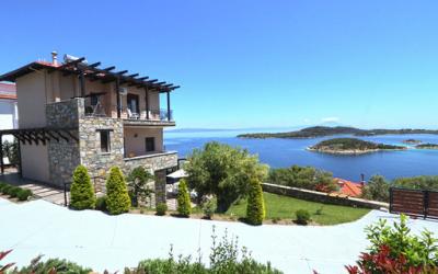 Seaview villa in Vourvourou, Halkidiki 
