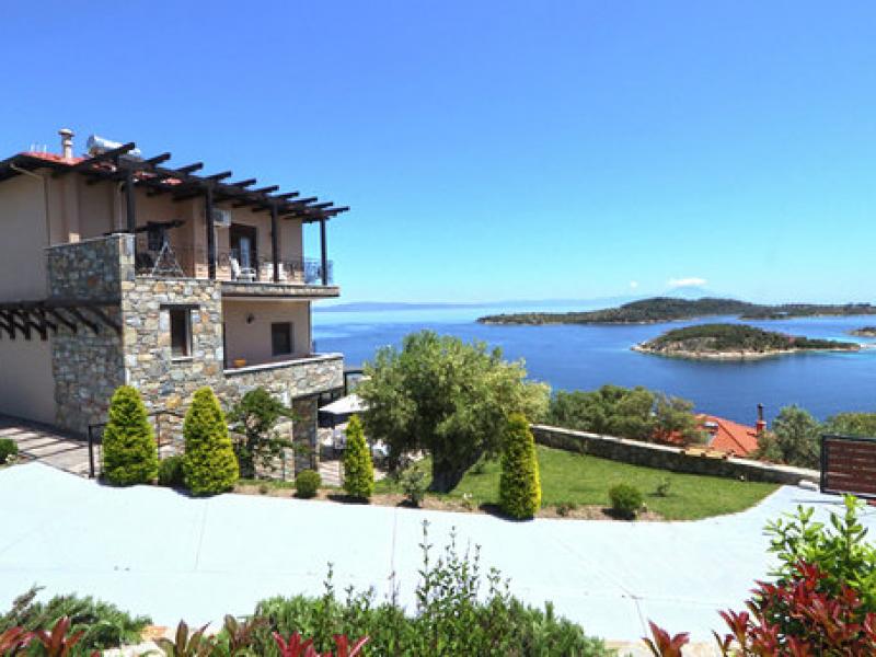 Seaview villa in Vourvourou, Halkidiki 